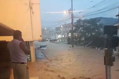 Balsas fue declarado en emergencia por el aluvión.