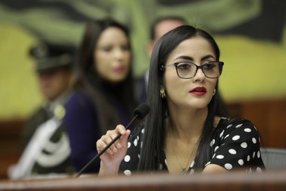 La presidenta de la Asamblea Nacional Viviana Veloz