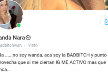 Wanda Nara se abrió una cuenta de OnlyFans.