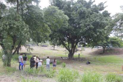 La alerta se produjo la mañana de este lunes 7 de abril. Policías acudieron al sitio.