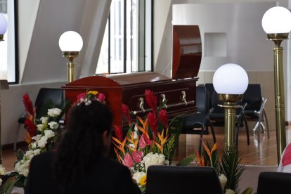 Sus restos fueron enterrados en el cementerio de San Diego.