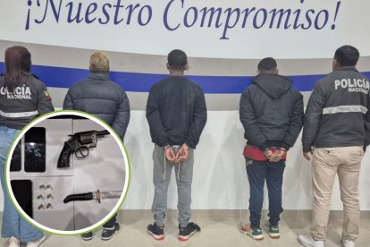 Dos de los miembros de Los Choneros capturados en Quito tienen antecedentes penales.