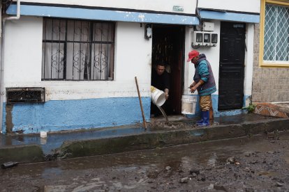 Las novedades registradas por la lluvia se dieron, principalmente, en el sur de Quito.