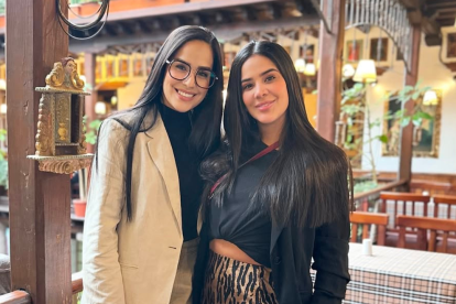 Michela Pincay y su hermana Iesmin Pincay