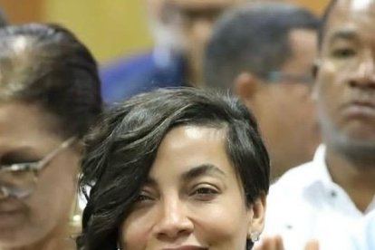 La gobernadora de Montecristi, Nelsy Milagros.