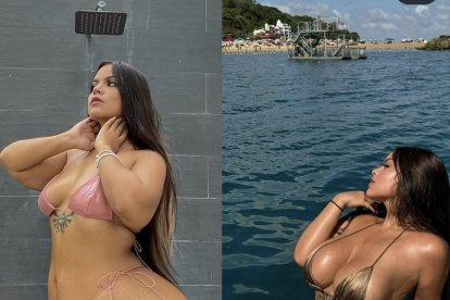 La modelo está buscando a alguien que trabaje con ella.