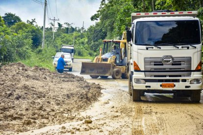Las lluvias han provocado deslizamientos de tierra en Muisne.