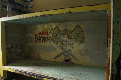 Imagenes como estas se hallaron dentro del centro carcelario.