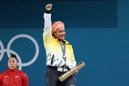 Neisi tiene a cuestas tres Juegos Olímpicos: Río 2016 (diploma), Tokio 2020 (oro) y París 2024 (bronce).
