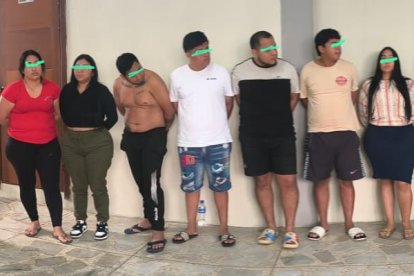 En El Oro, la Policía detuvo a 21 miembros de Los Choneros que se dedicaban a la extorsión.