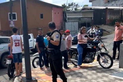 Se investigan las causas del asesinato en Quinindé.