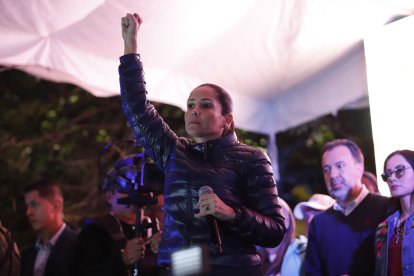 Luisa González, tras perder, afirmó que Ecuador atraviesa una dictadura.