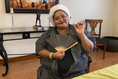 Shirley Barahona, vidente y cartomántica ecuatoriana.