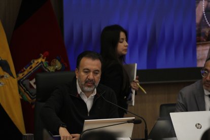 Pabel Muñoz, alcalde de Quito, también se pronunció sobre Luisa González, compañera del partido Revolución Ciudadana.