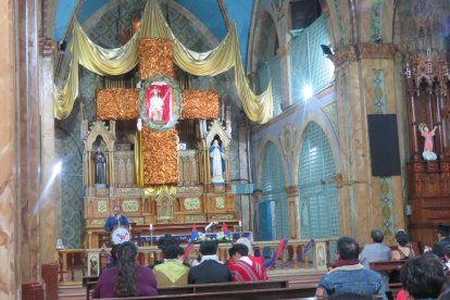 La imagen es custodiada  por las monjas de clausura del Monasterio de la Concepción.