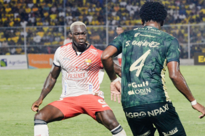Felipe Caicedo anotó en la derrota de Barcelona SC ante Orense.