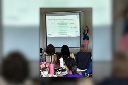 Las charlas fueron desarrolladas por profesionales.