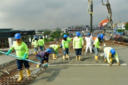 El puente de Las Américas avanza en su obra.