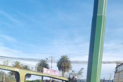 Así quedó el vehículo en el que estaba el implicado.