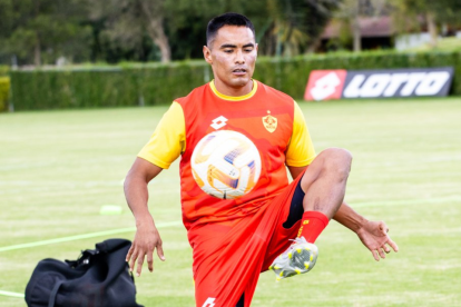 Liga de Quito vs Aucas: los Orientales se entrenaron para el Superclásico.