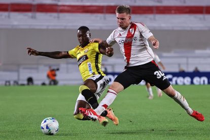 Barcelona SC y River Plate suman 4 puntos en la Copa Libertadores 2025.