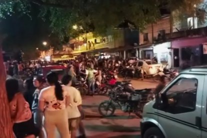 El hecho se produjo en el Manantial de Guangala.