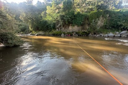El niño Josué cayó al río San Pedro.