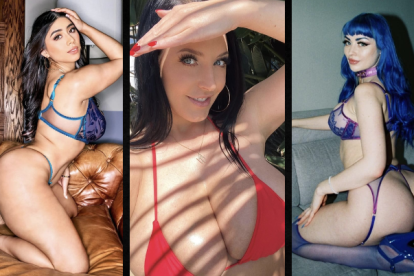 Estas son tres de las diez nominadas a mejor actriz en los premios Pornhub 2025.