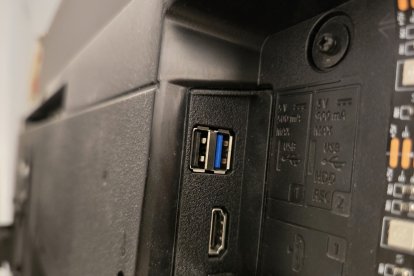 Algunos smart tv vienen con secretos para sus puertos USB.