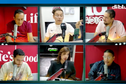 El momento en que Roberto Bonafont se retira de Pateando Tachos por un dolor en el pecho.