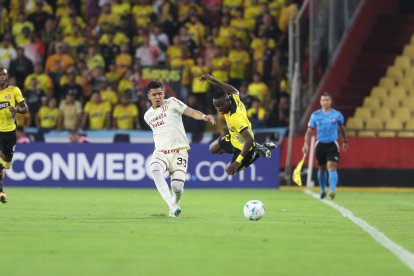 Barcelona SC perdió ante Universitario este 22 de abril.