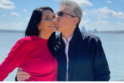 Ana Buljubasich y Nerio David estuvieron casados 40 años.