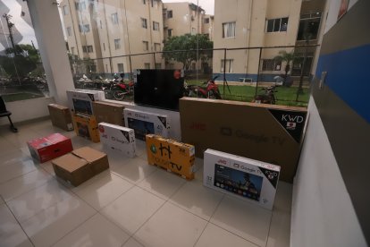 En los allanamientos se recuperó parte de los objetos sustraídos.