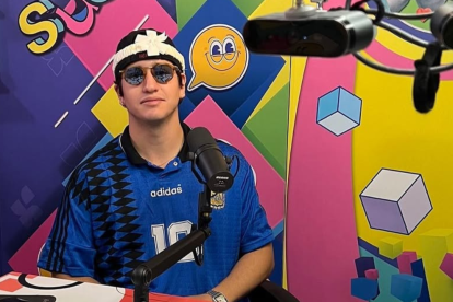 Daniel Reinoso es parte del pódcast 'Sorbito de opinión'