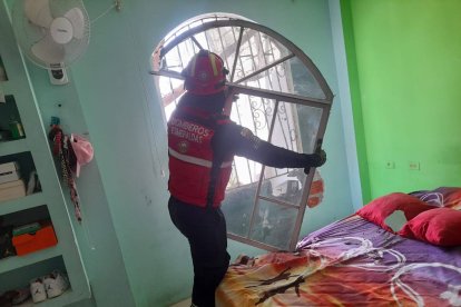 Las estructuras cedieron ante la fuerza del sismo de este 25 de abril de 2025.