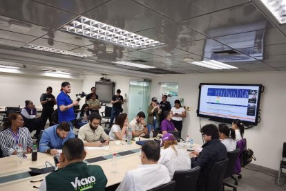 El COE se reunió en Esmeraldas, este 25 de abril.