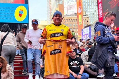 Edison Guachiculpa ha llevado la amarilla a España, Chile y ahora en Estados Unidos.