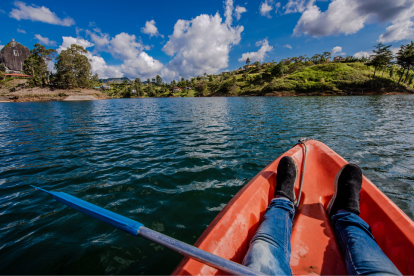 Guatapé es uno de los principales atractivos para los ecuatorianos en Colombia.
