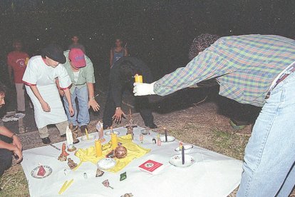 En la entrada del túnel de Monumental y la famosa limpieza.