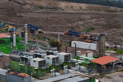 El relleno sanitario El Inga.