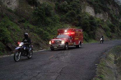 El herido fue llevado a un centro de salud del centro de la ciudad.