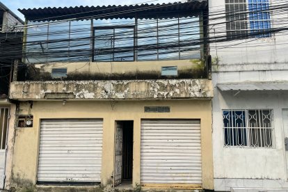 La vivienda donde los cuatro obreros habían sido retenidos luego de ser engañados en redes sociales.