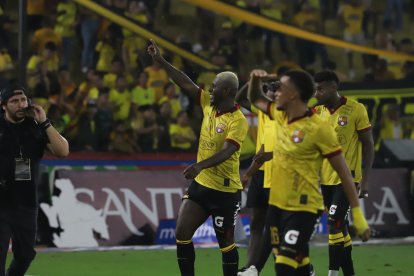 Gabriel 'Loco' Cortez marcó un doblete en la goleada 4-0 del Barcelona SC sobre el Pachuca.