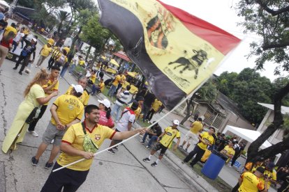 Hinchas de Barcelona SC no se perdieron la celebración del equipo.
