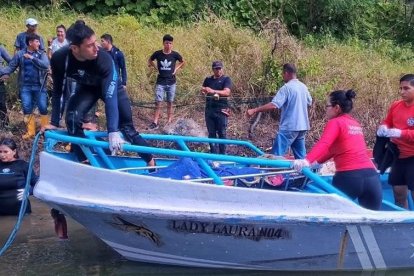 Los dos jornaleros estaban desaparecidos en la represa La Esperanza.