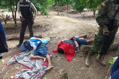 Hubo detenidos en la participación de la Policía en los operativos.