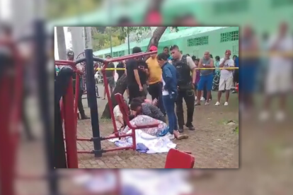 Dan de 'baja' a joven en malecón de Samborondón.