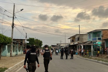 La intervención de la Policía.