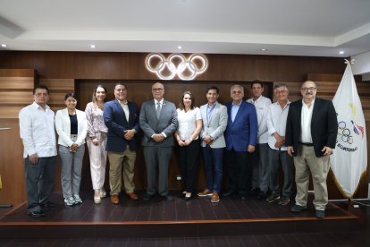 Jorge Delgado encabeza el directorio del COE por cuatro años más.