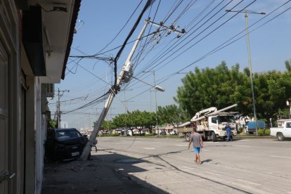 El accidente ocurrió en la madrugada.